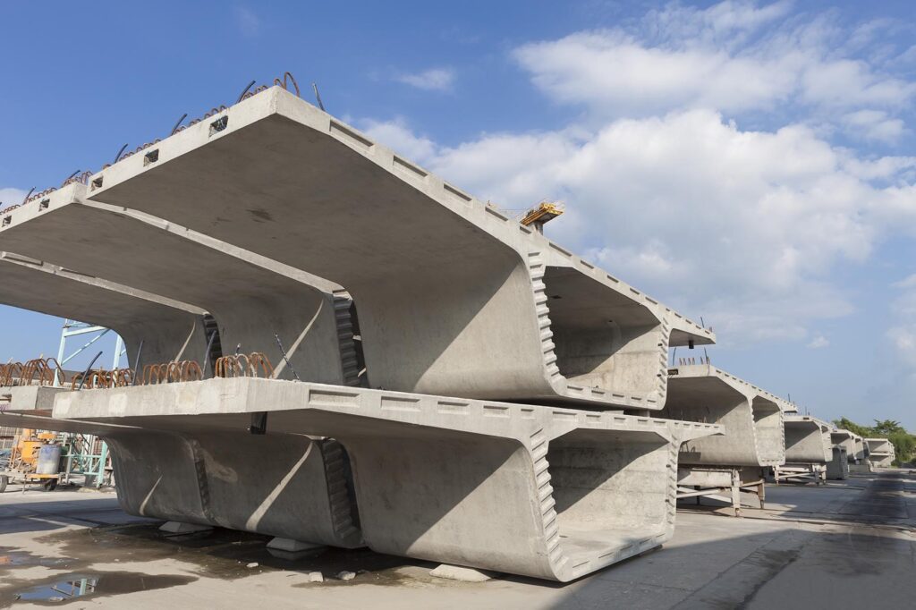 precast concrete long-span bridge box beam segments