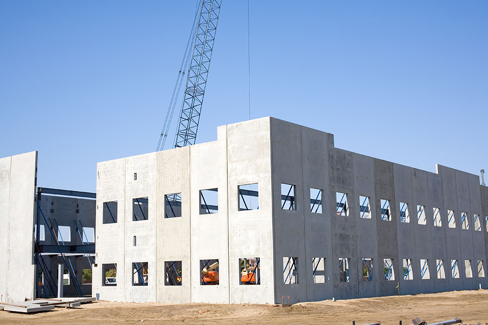 Large panels precast concrete